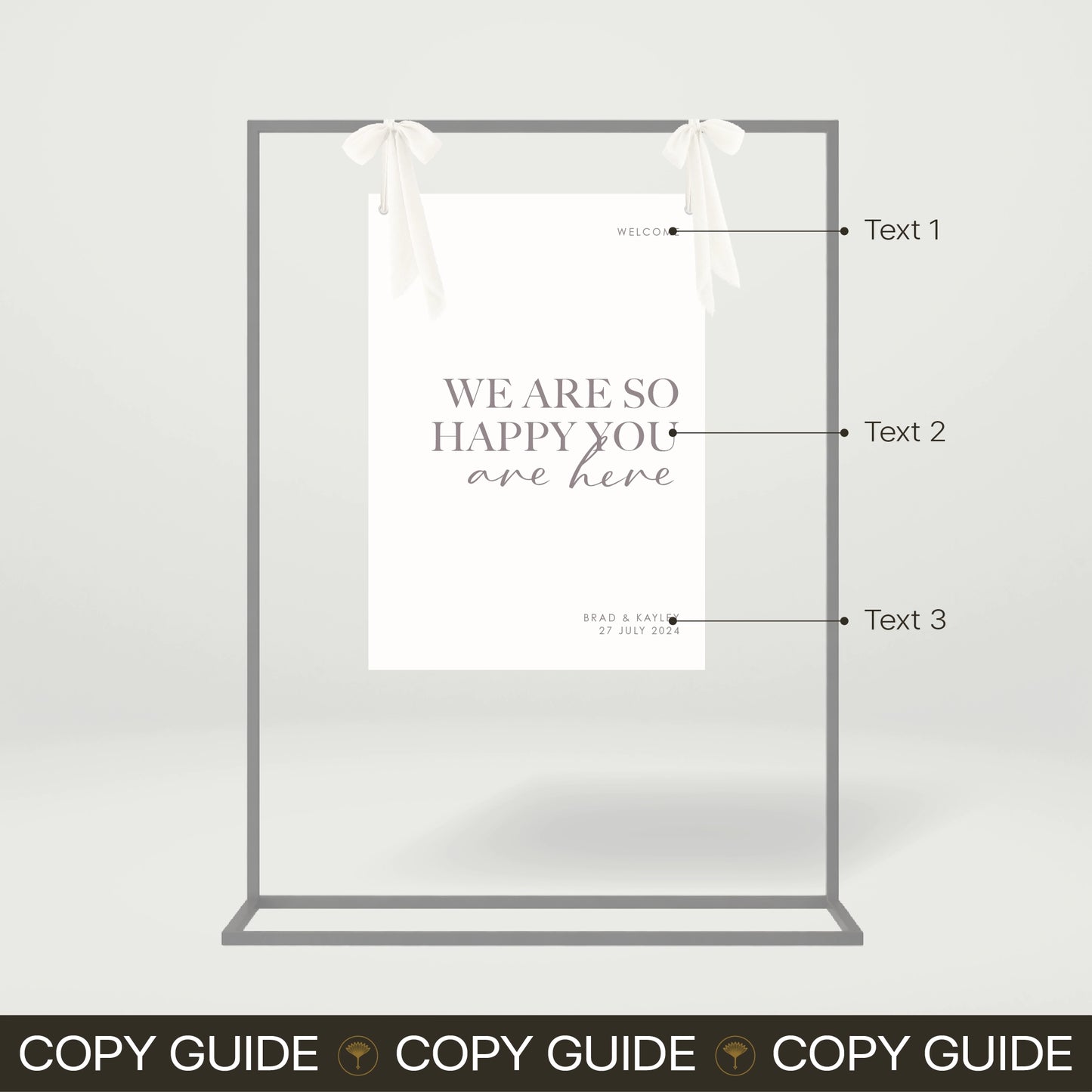 Welcome Sign - Forever
