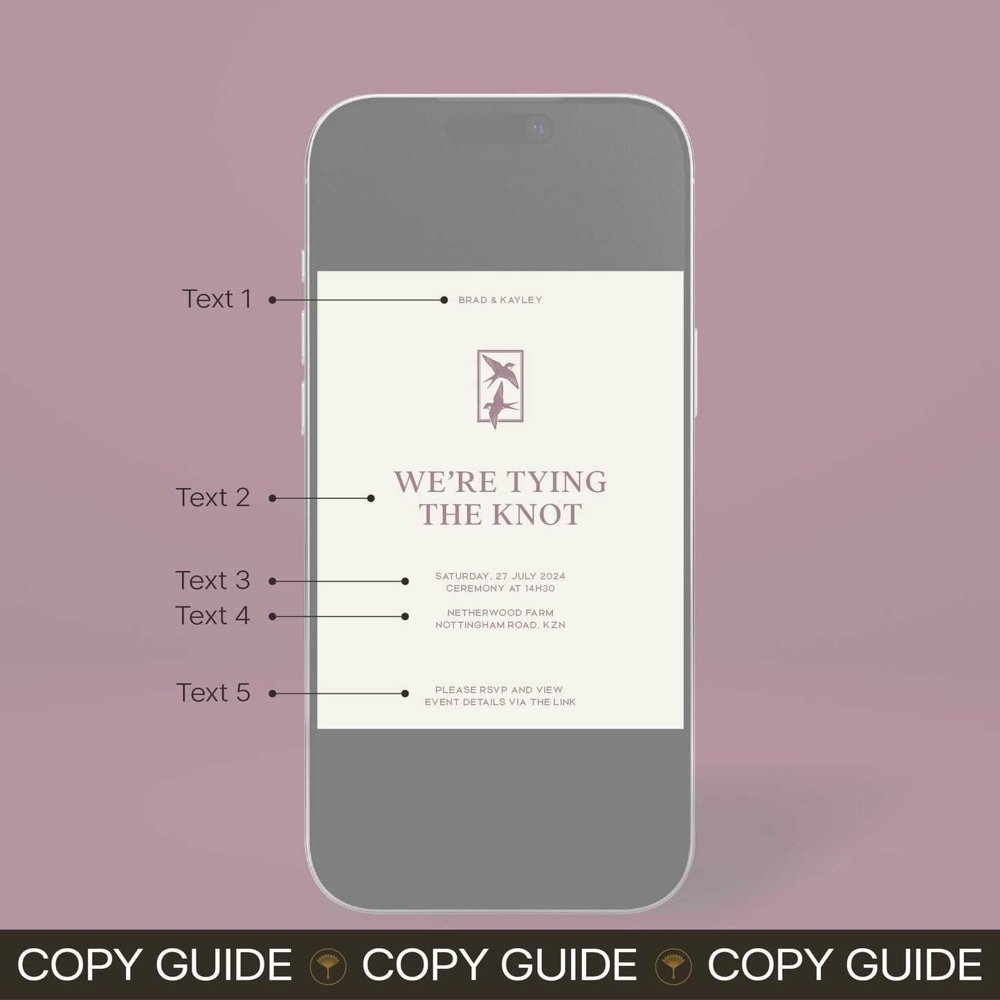 Digital Invitation - Ever After