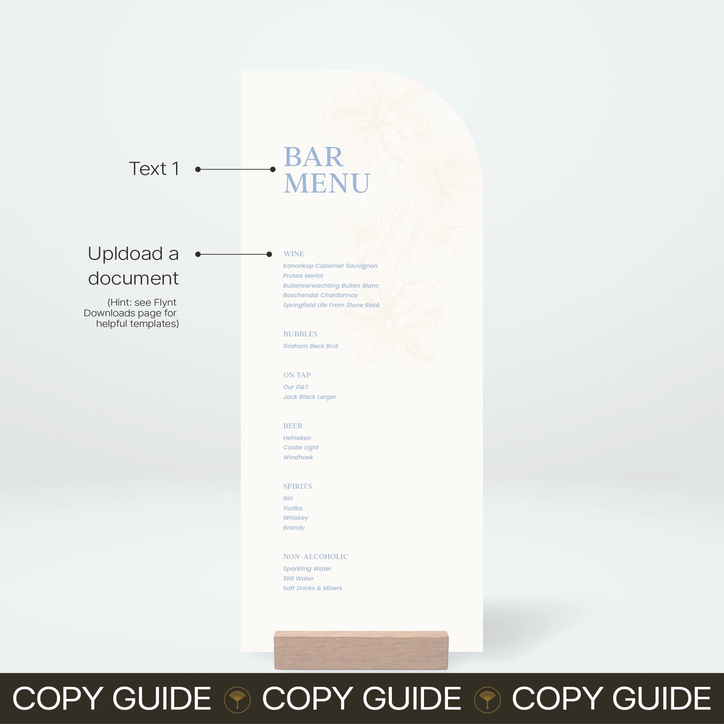 Bar Menu - Nothing Else