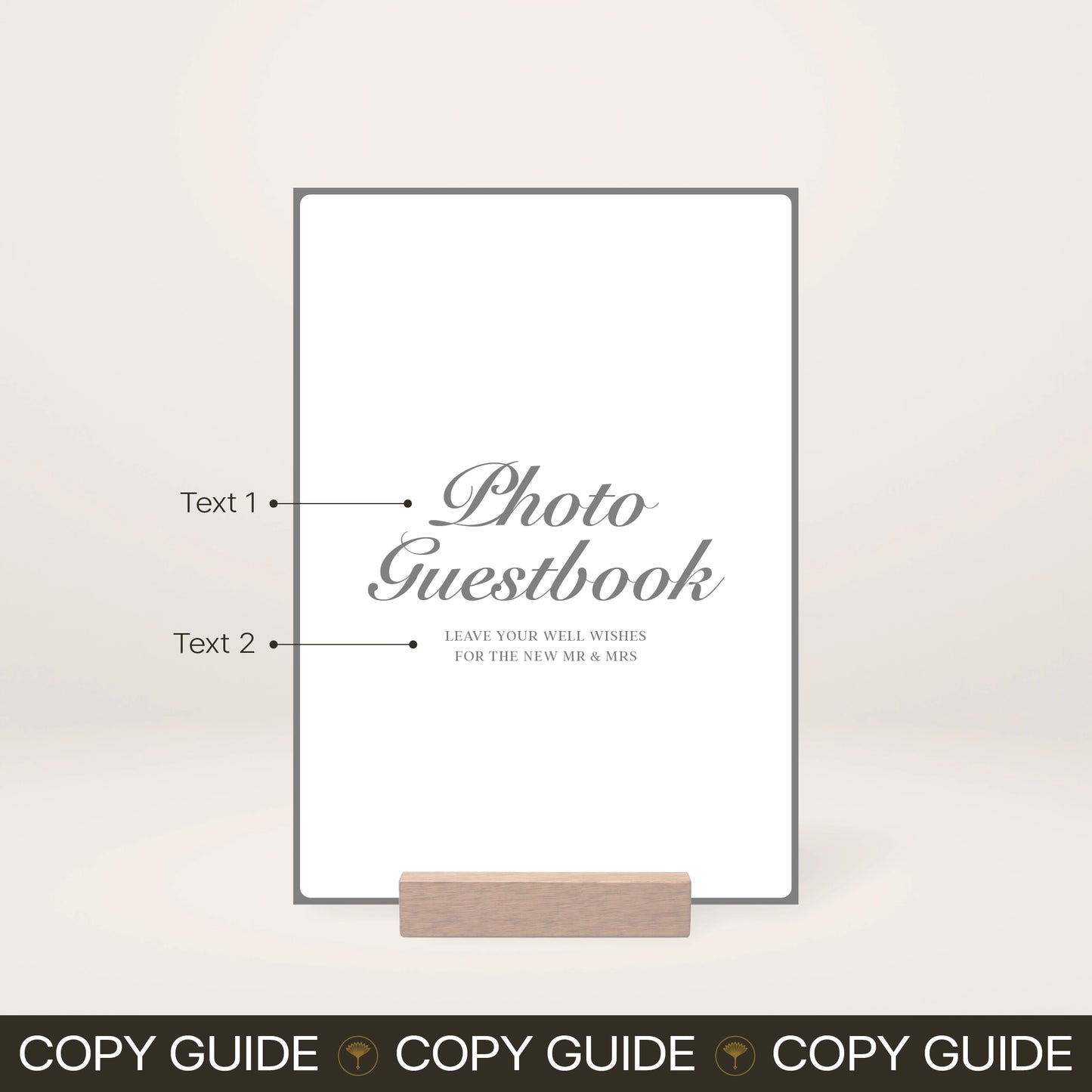 Guest Book Sign - Solae