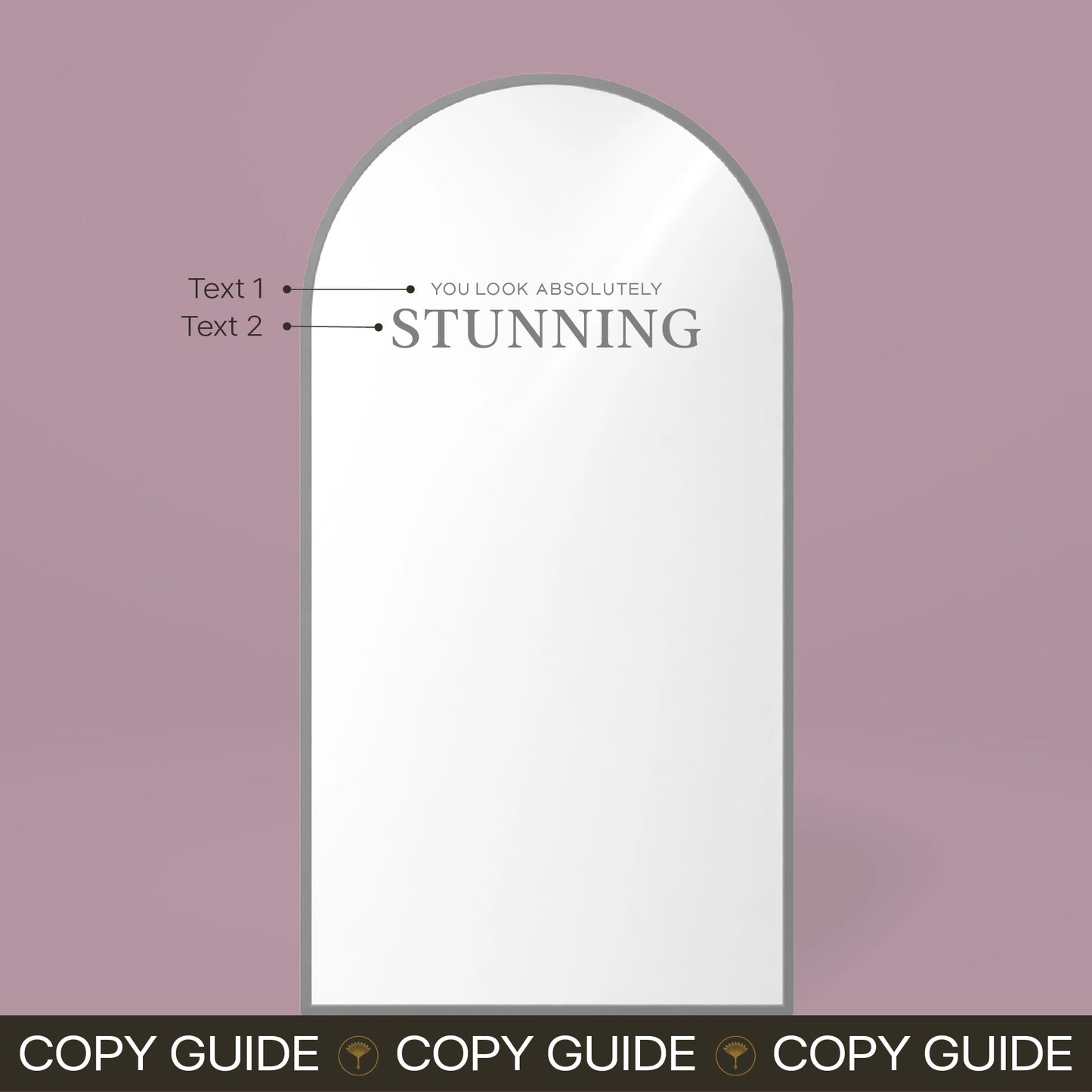 Mirror Decal - Ever After