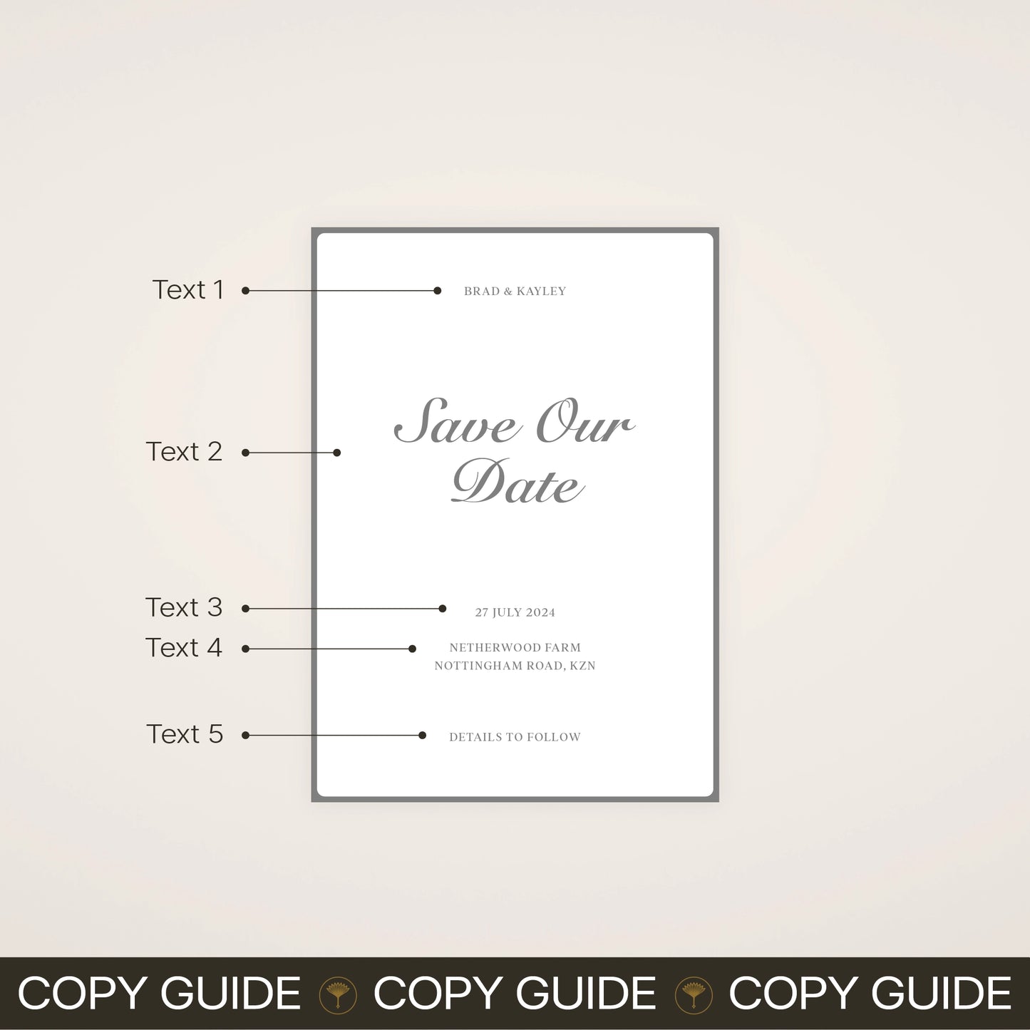 Save The Date - Solae