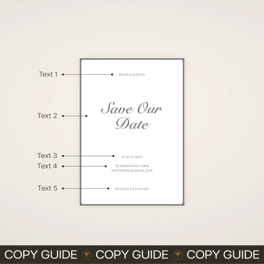 Save The Date - Solae