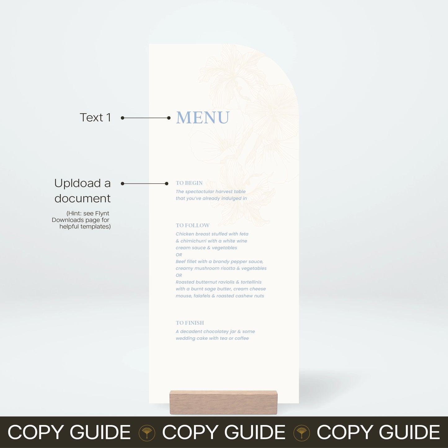 Table Menu - Nothing Else
