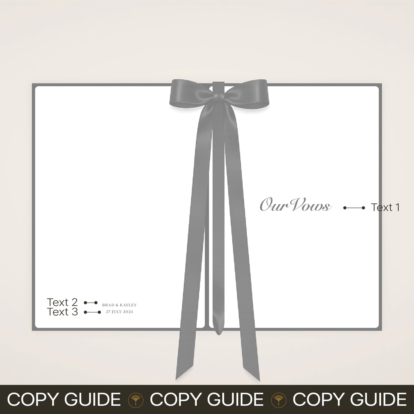Vow Booklet - Solae