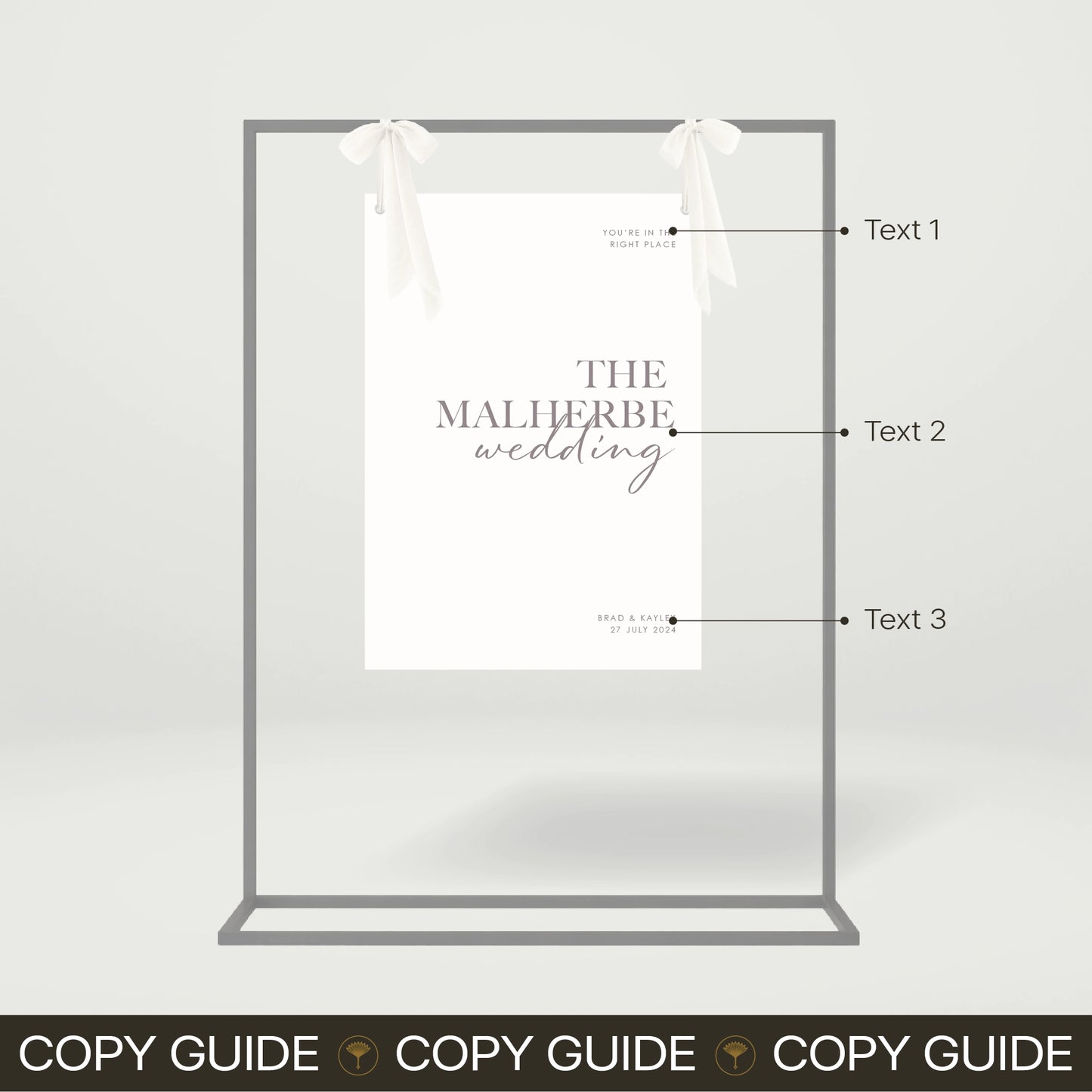 Wayfinding Sign - Forever