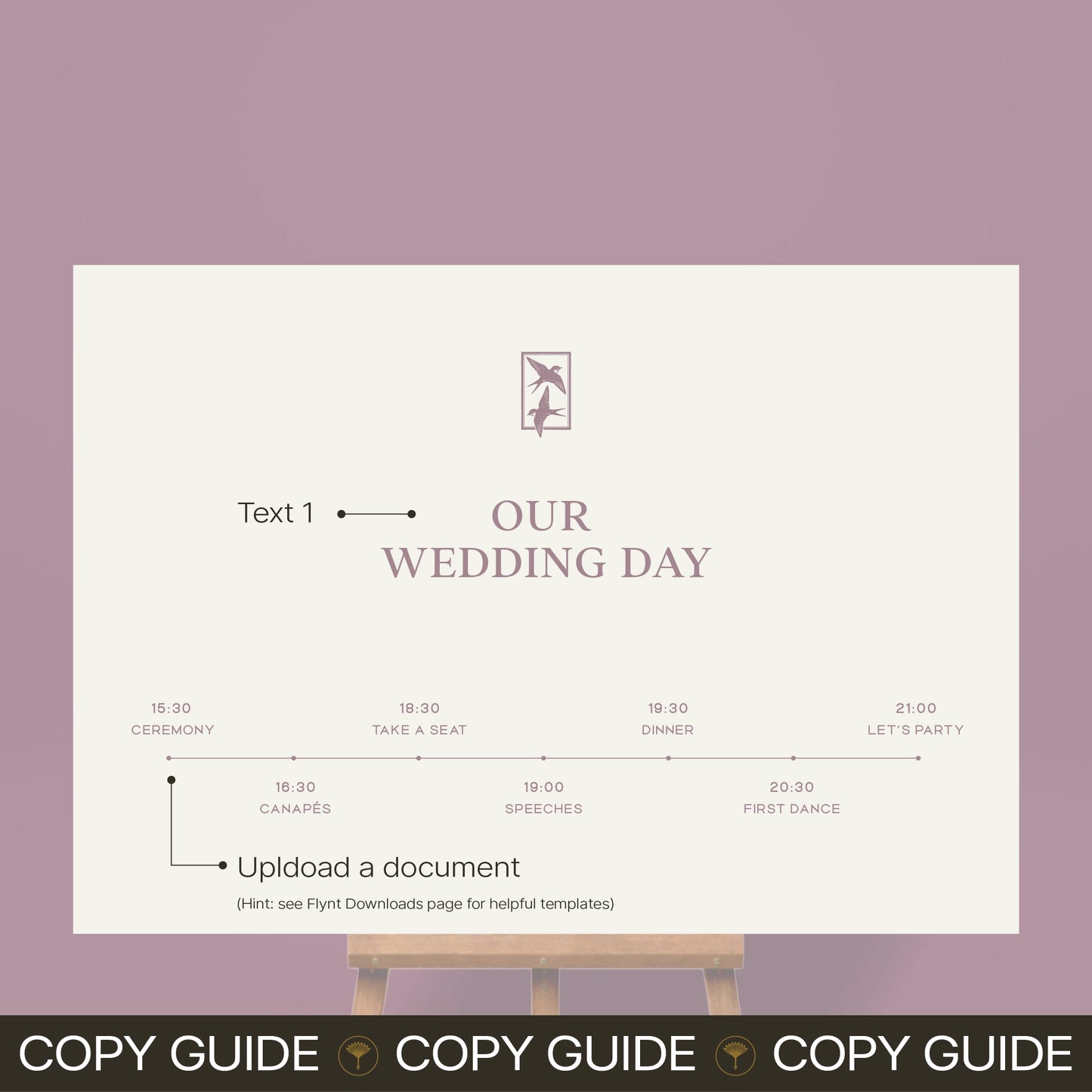 Wedding Day Timeline - Ever After