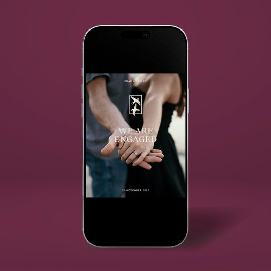 Engagement Digital Announcement - Ever After
