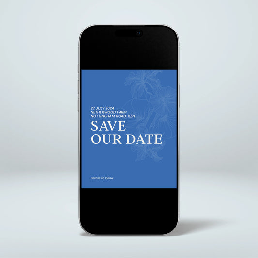 Digital Save The Date - Nothing Else