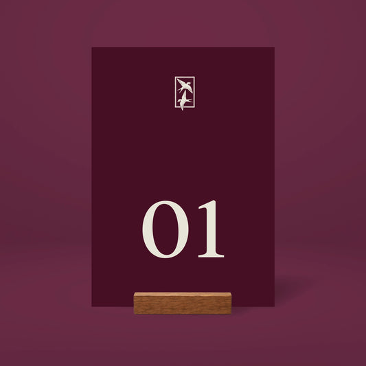 Table Numbers - Ever After