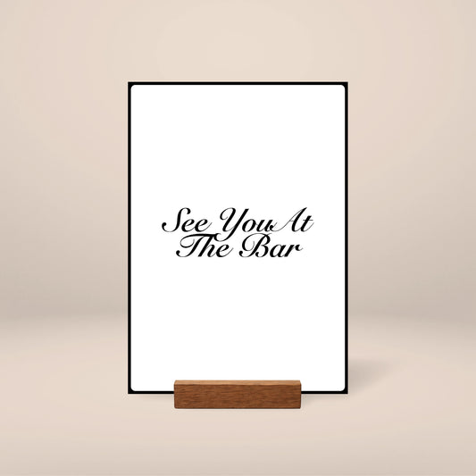 Bar Sign - Solae