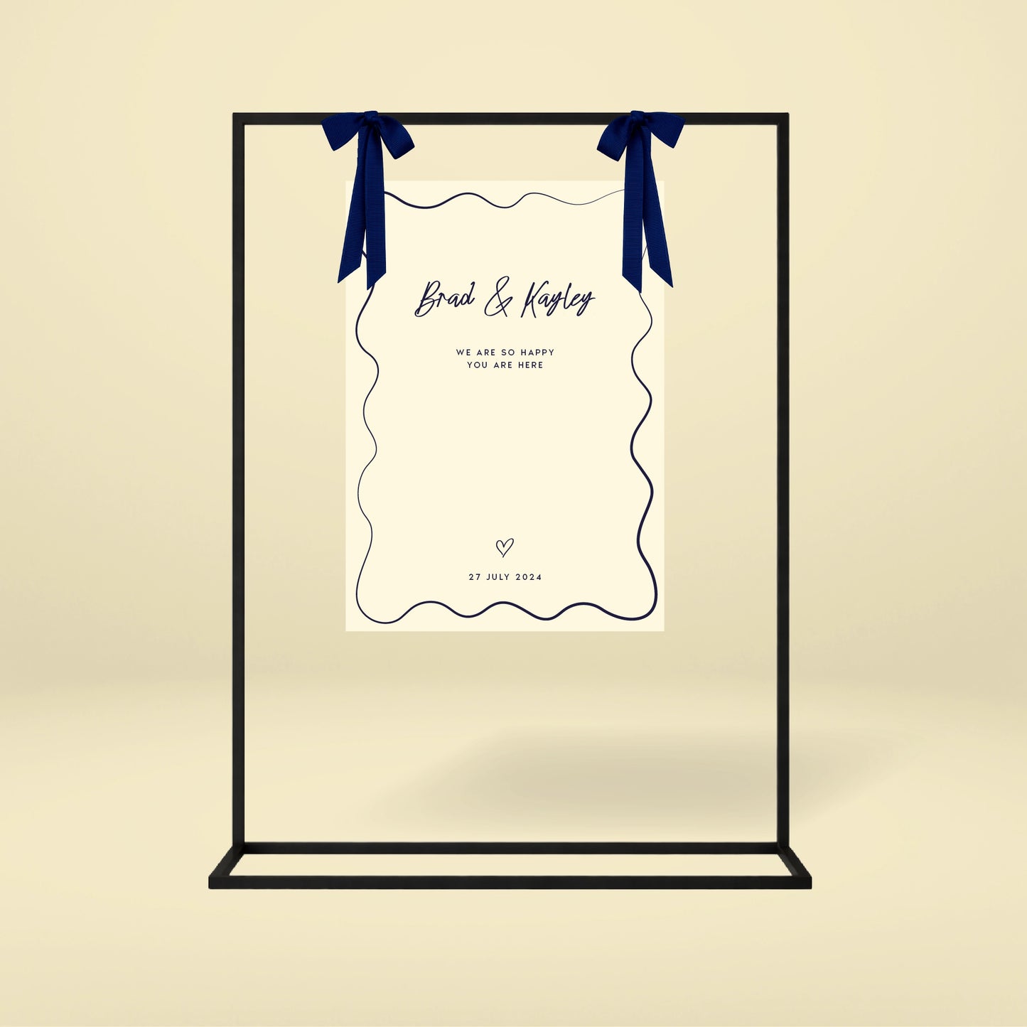 Welcome Sign - Limoncello
