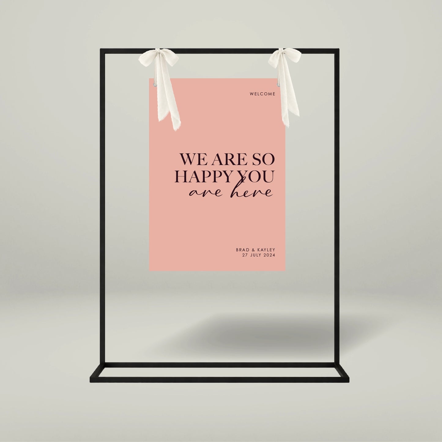 Welcome Sign - Forever