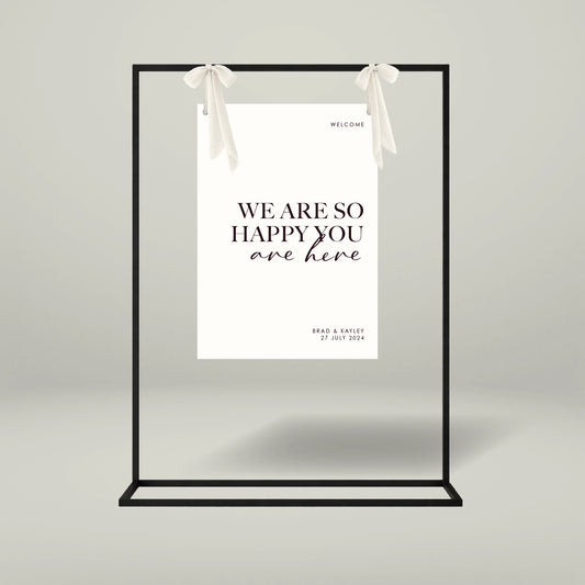 Welcome Sign - Forever