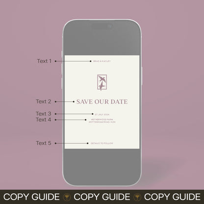 Digital Save The Date - Ever After
