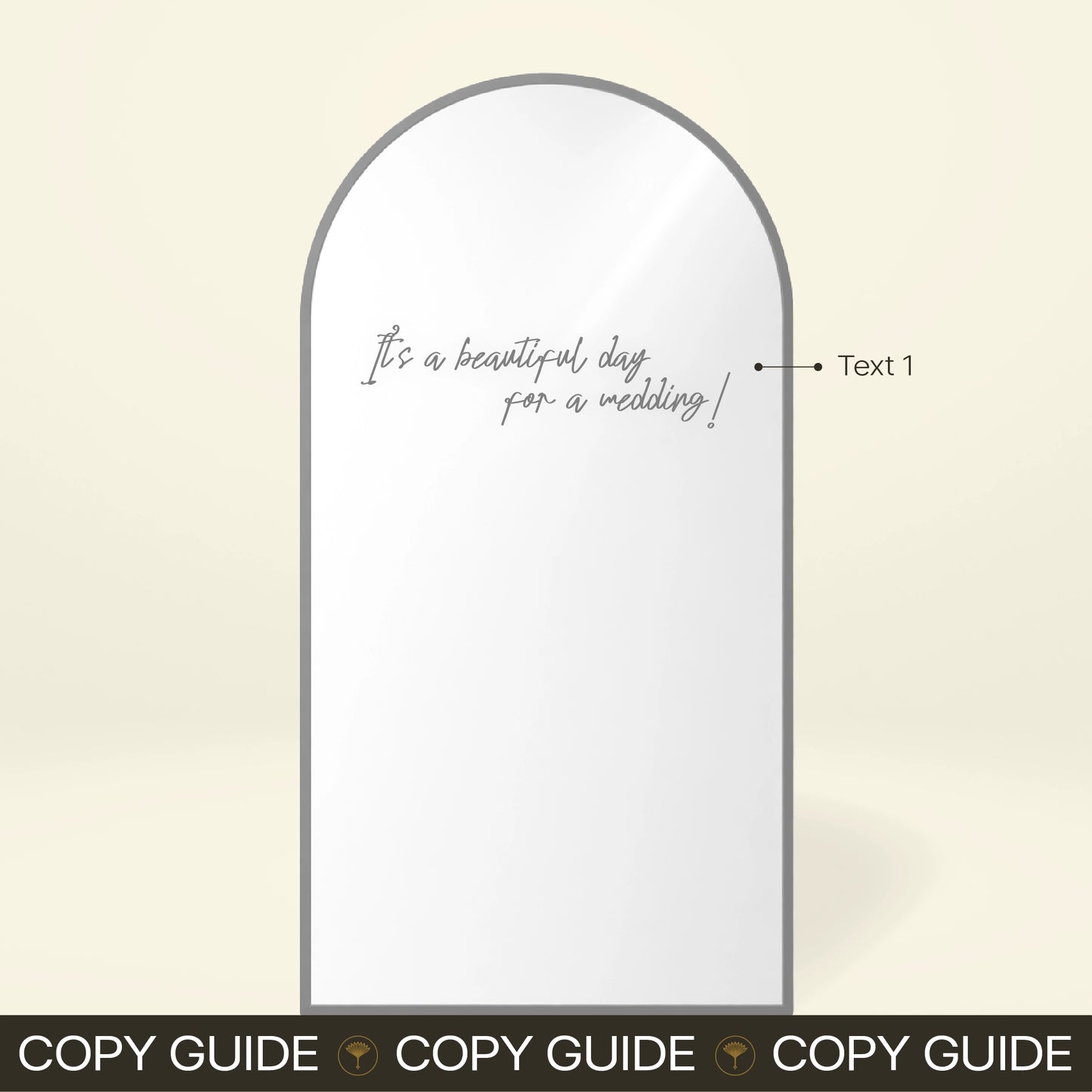 Mirror Decal - Limoncello