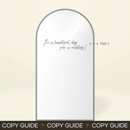 Mirror Decal - Limoncello