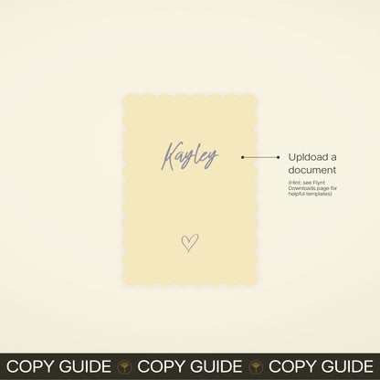 Name Card - Limoncello