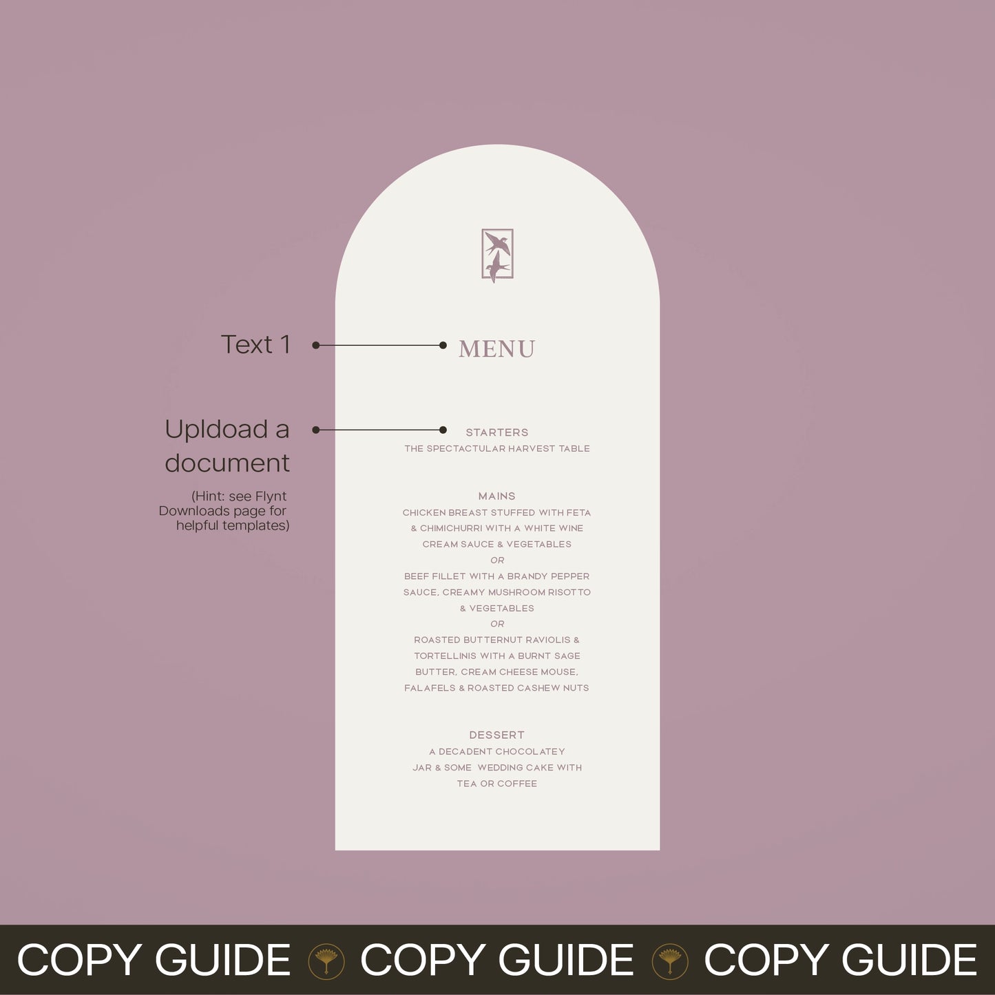 Place Menu - Ever After