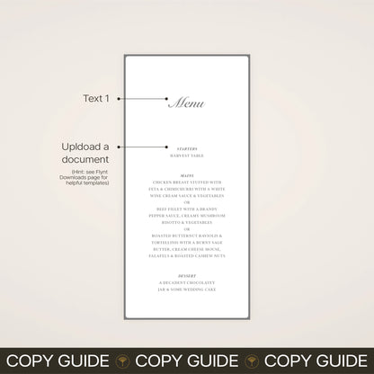 Place Menu - Solae