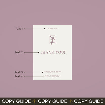 Thank You Card - Ever After