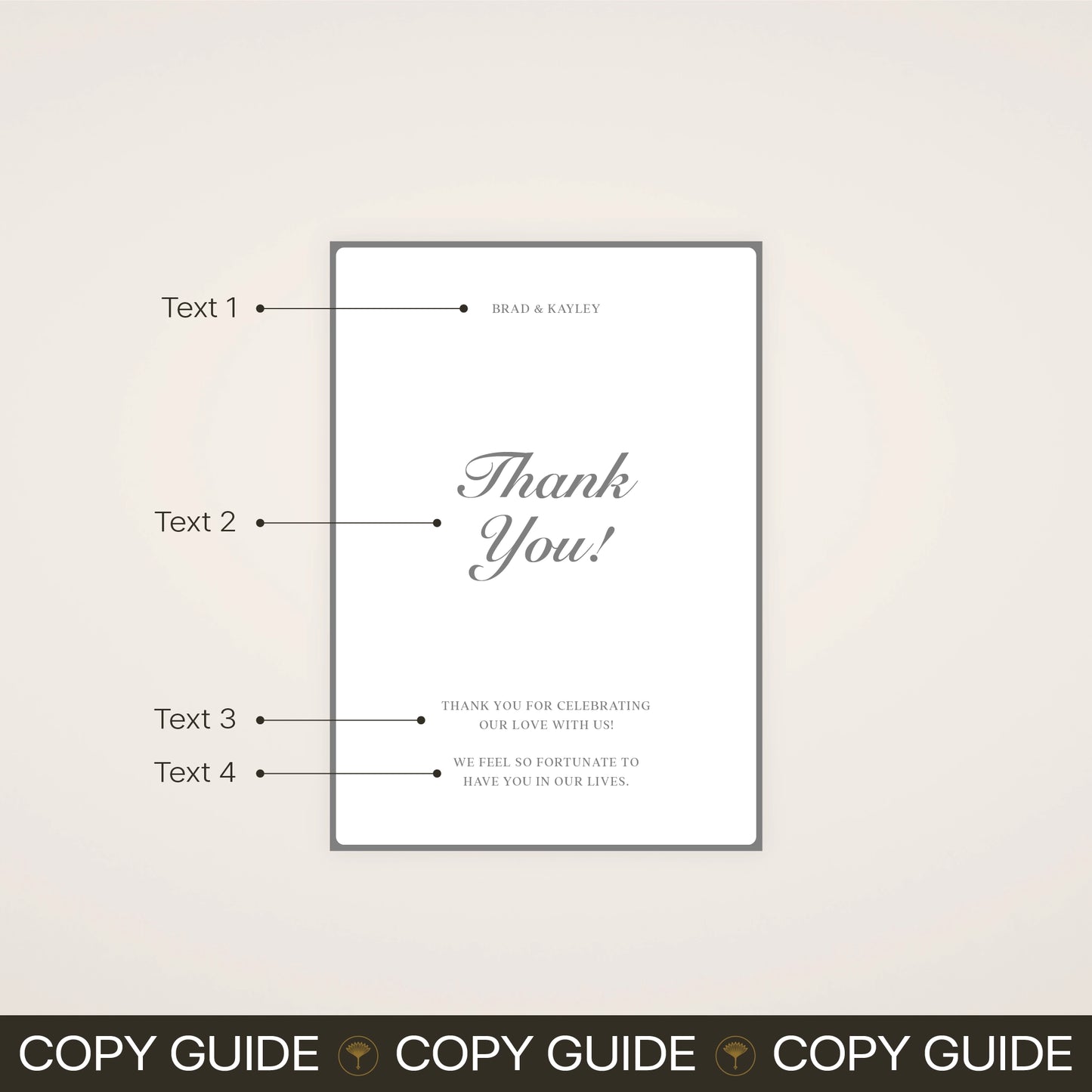 Thank You Card - Solae