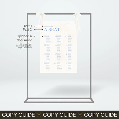Seating Chart - Nothing Else