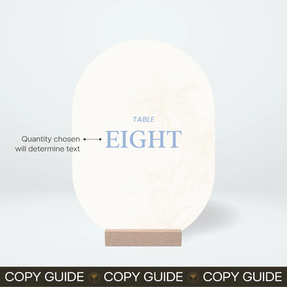 Table Numbers - Nothing Else