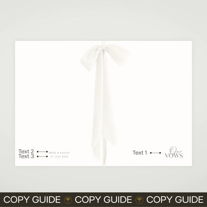 Vow Booklet - Forever
