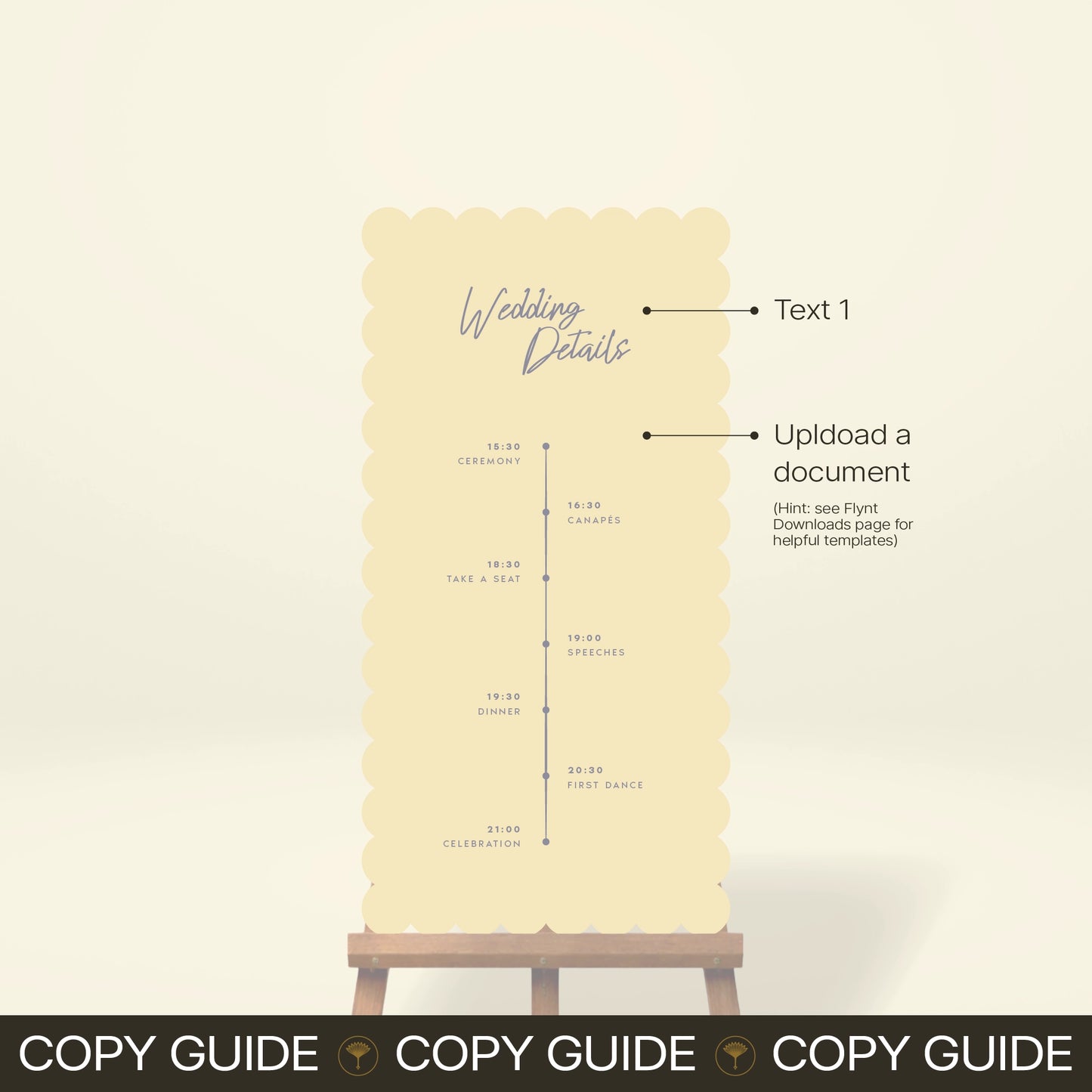 Wedding Day Timeline - Limoncello