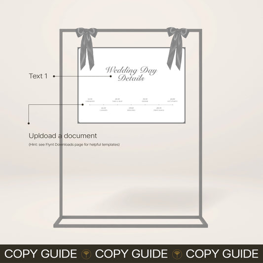 Wedding Day Timeline - Solae