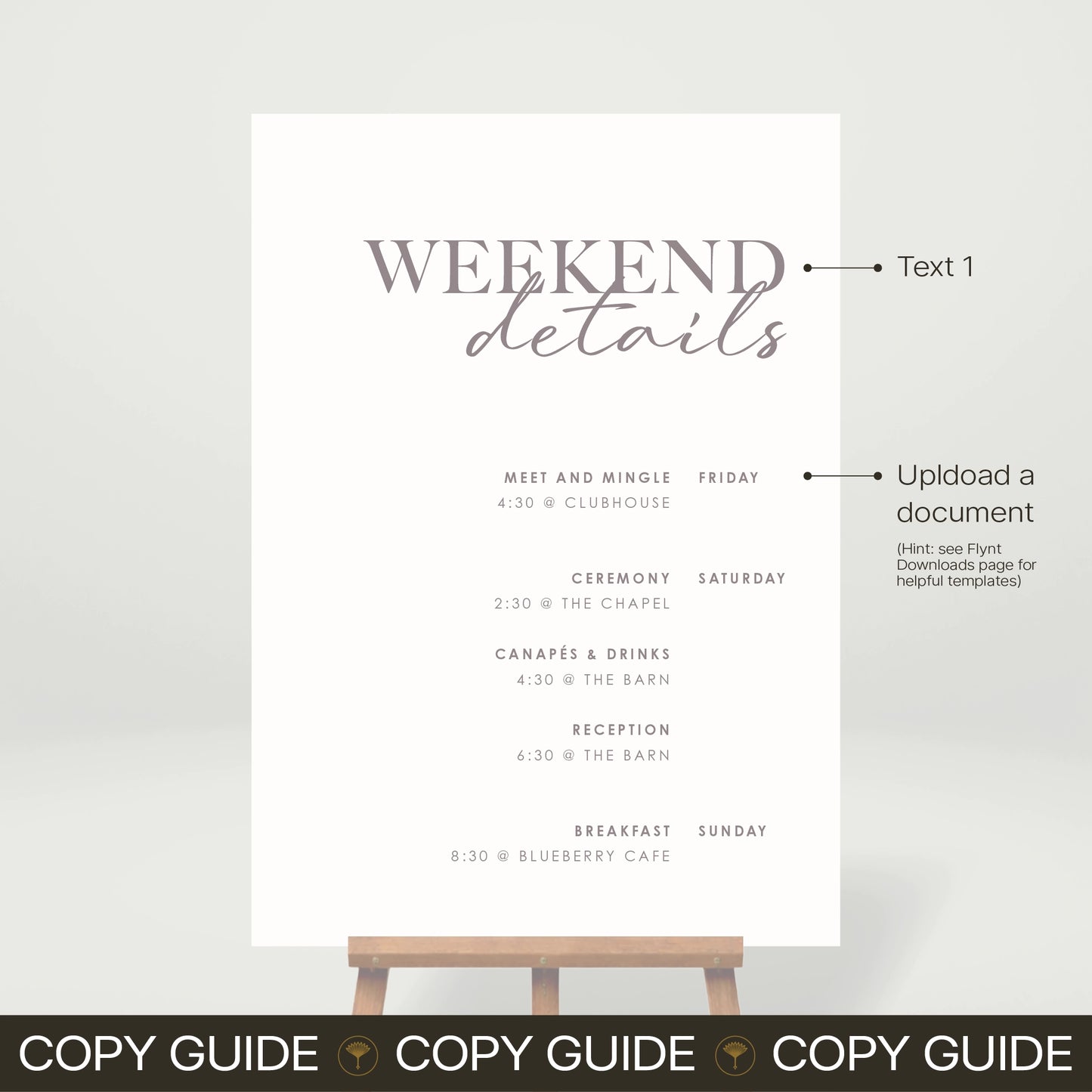 Weekend Timeline - Forever
