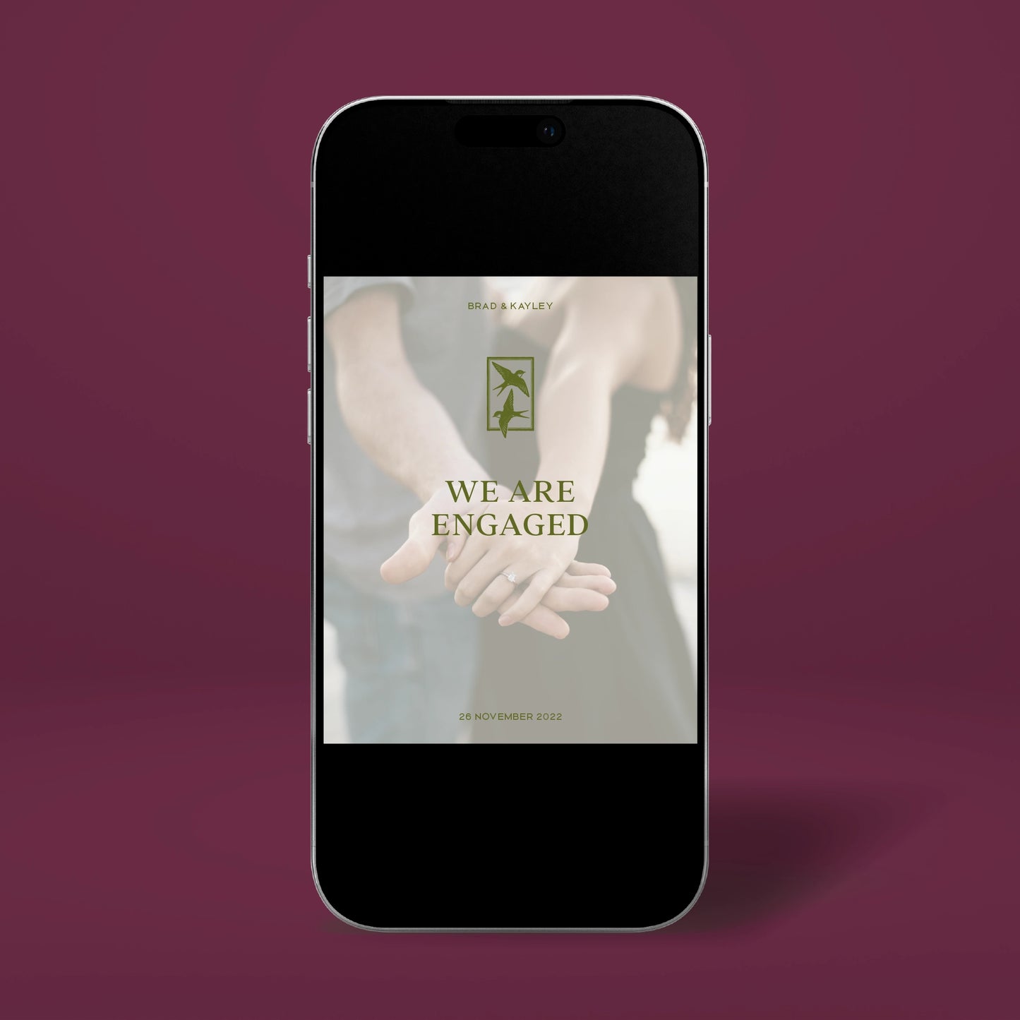 Engagement Digital Announcement - Ever After