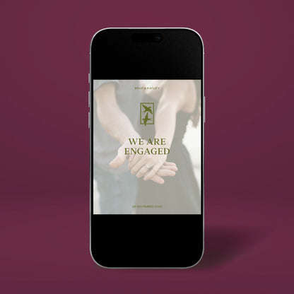Engagement Digital Announcement - Ever After