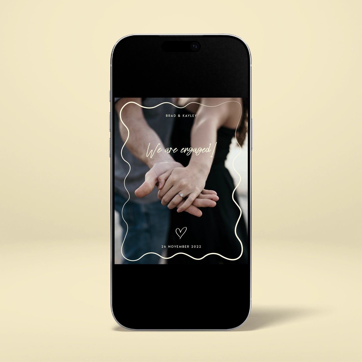 Engagement Digital Announcement - Limoncello