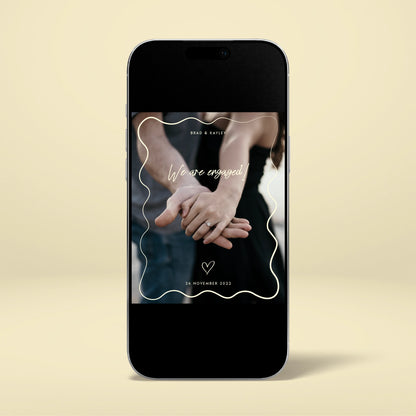 Engagement Digital Announcement - Limoncello