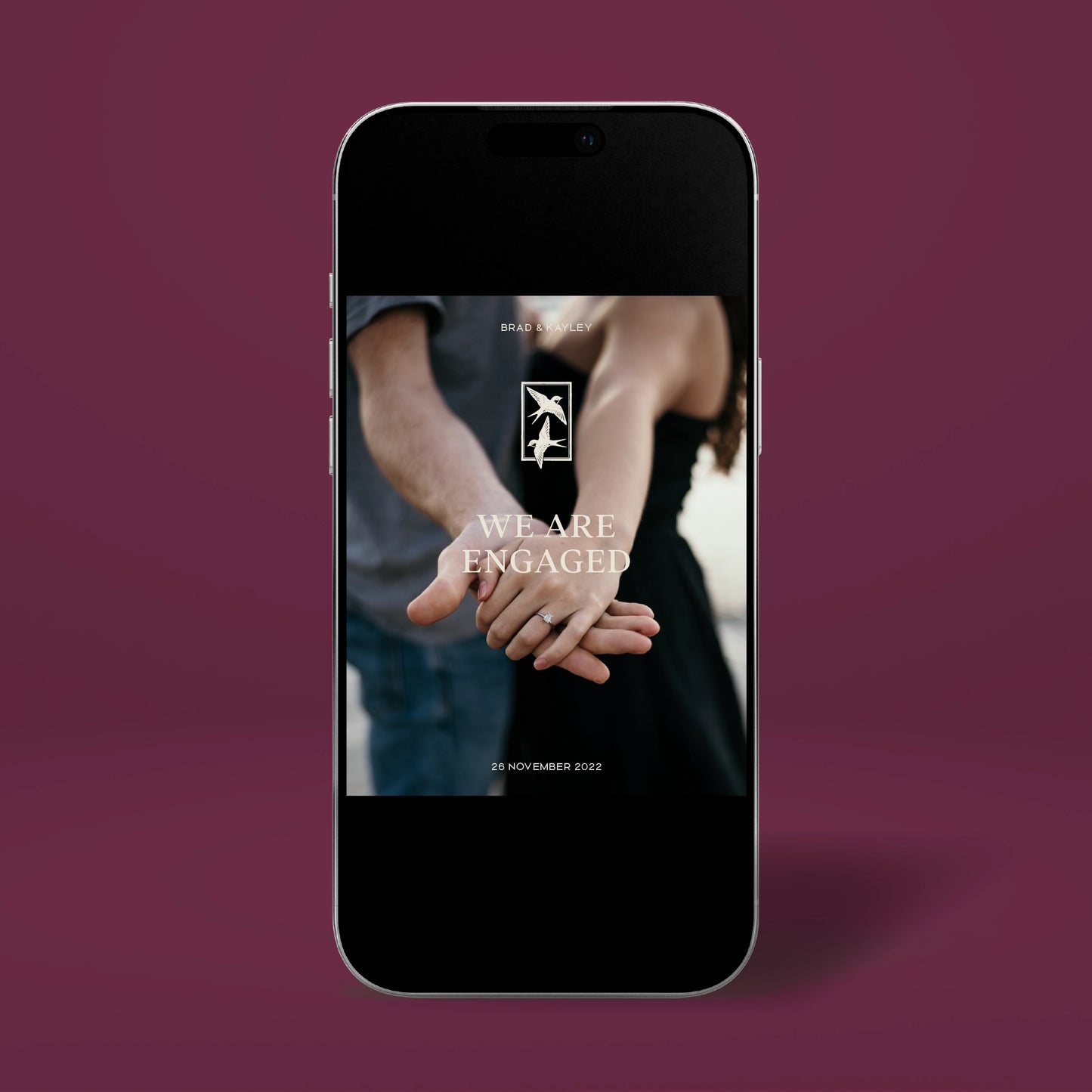 Engagement Digital Announcement - Ever After