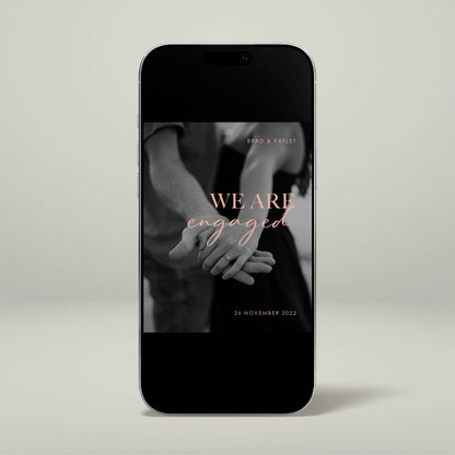 Engagement Digital Announcement - Forever