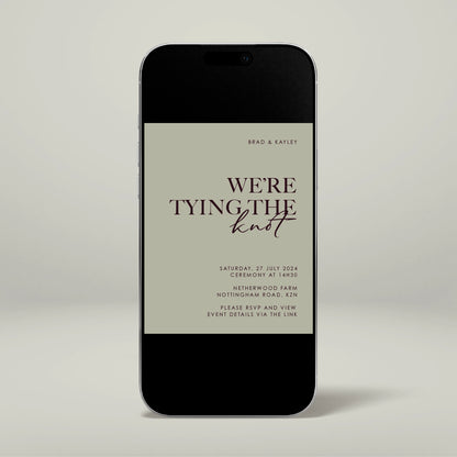 Digital Invitation - Forever