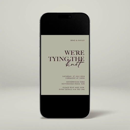 Digital Invitation - Forever