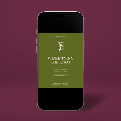 Digital Invitation - Ever After