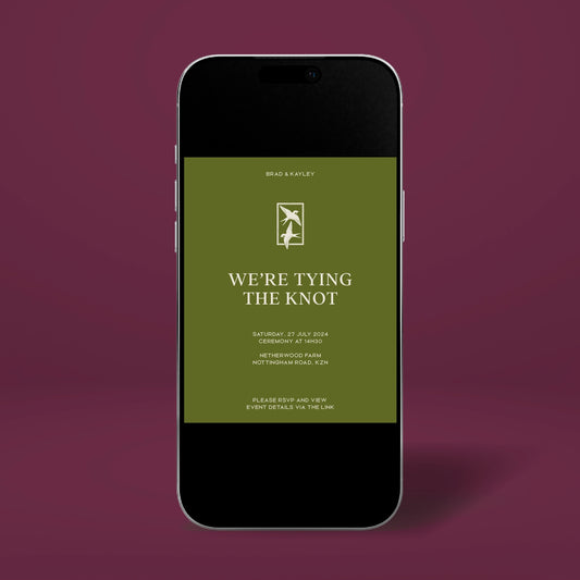 Digital Invitation - Ever After