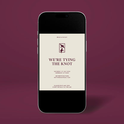 Digital Invitation - Ever After
