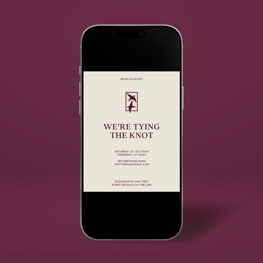 Digital Invitation - Ever After
