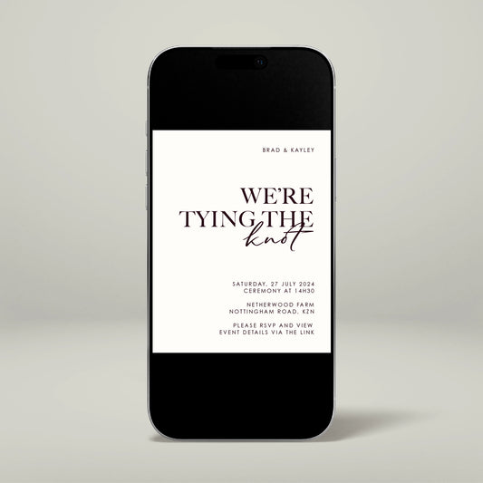 Digital Invitation - Forever