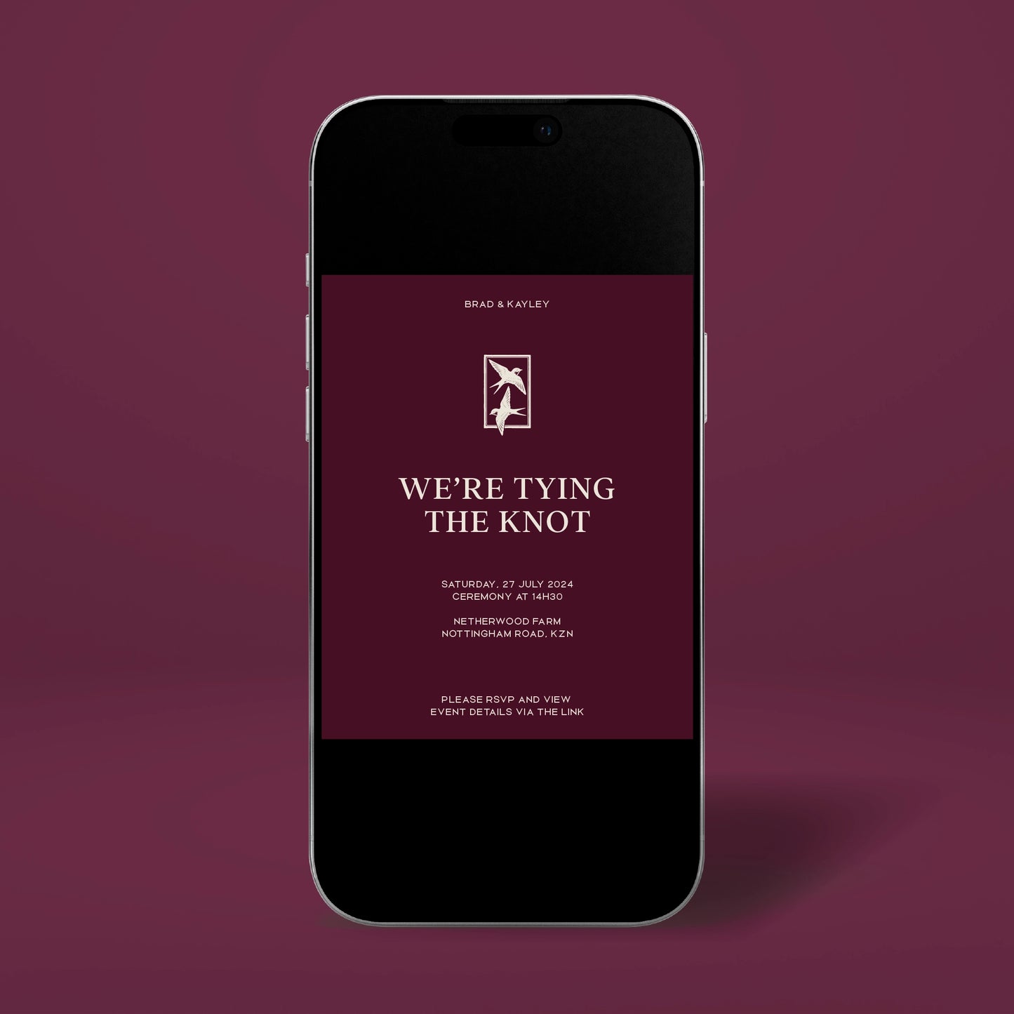Digital Invitation - Ever After