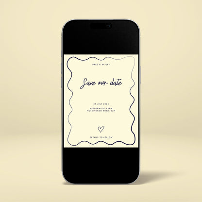 Digital Save The Date - Limoncello