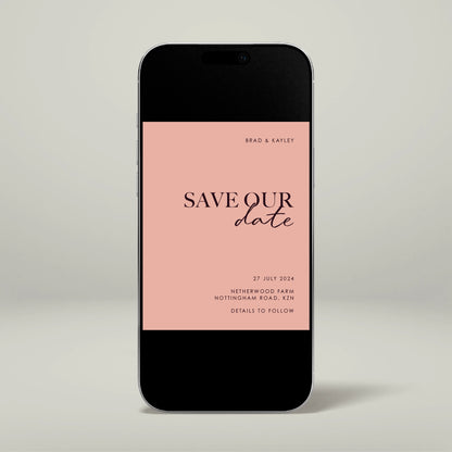 Digital Save The Date - Forever