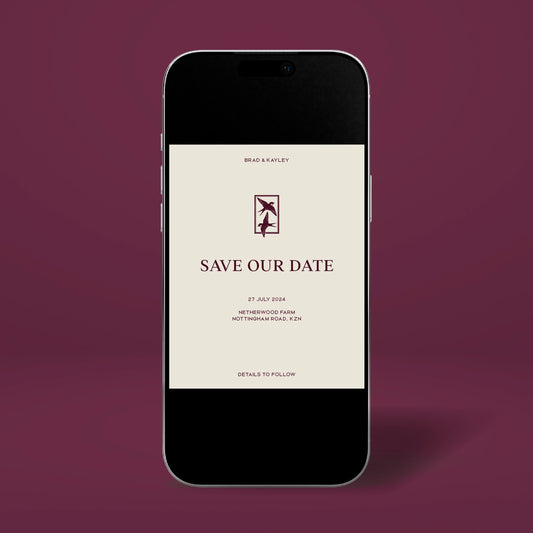 Digital Save The Date - Ever After