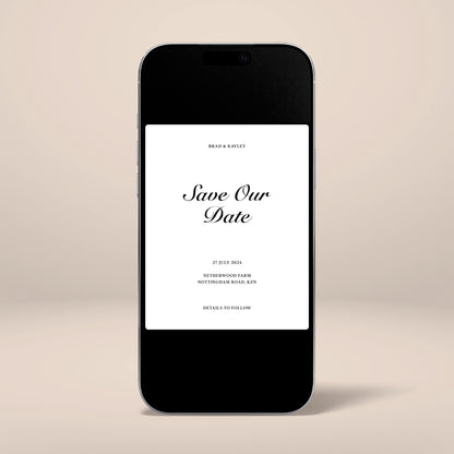 Digital Save The Date - Solae